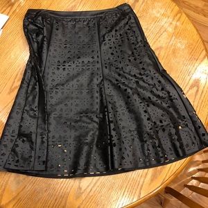 NWT Worthington Cutout Black Skirt